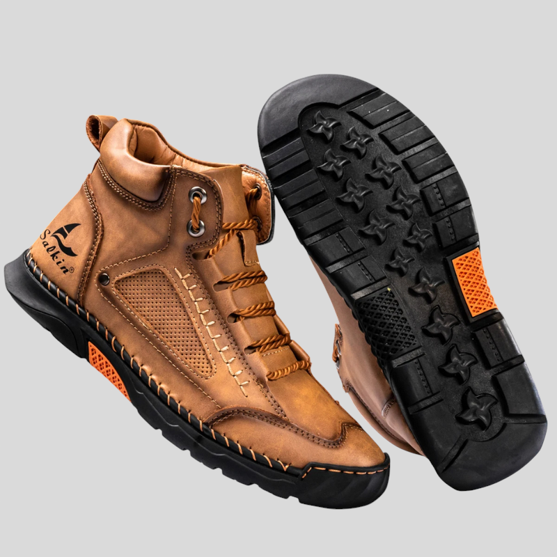 Moritz nahast kõrge nöörimisega tennisekingad