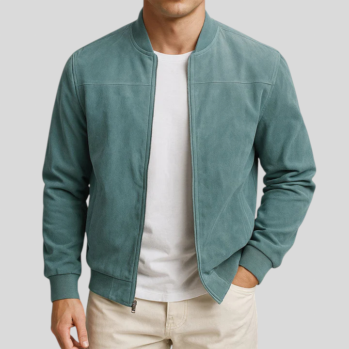 Domagoj klassikaline suede jakk – elegants ja mugavus.