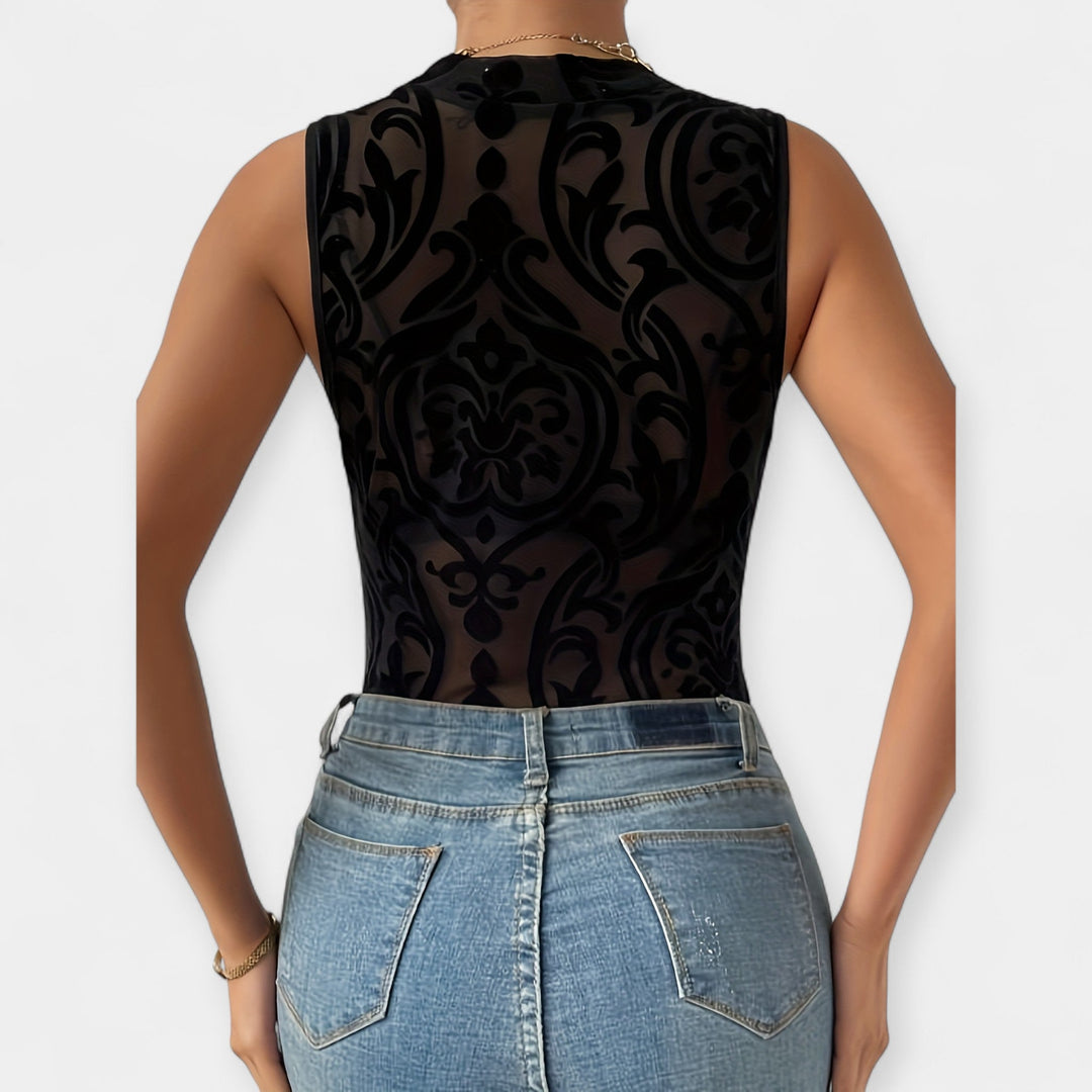 Seksikas krokettkangast kehakate