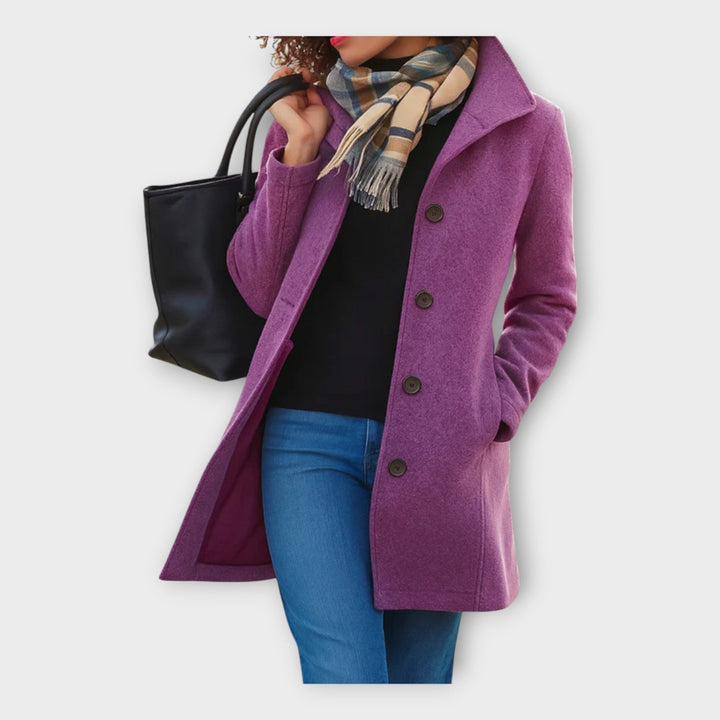 Elegantne villane mantel stiilse välimuse jaoks