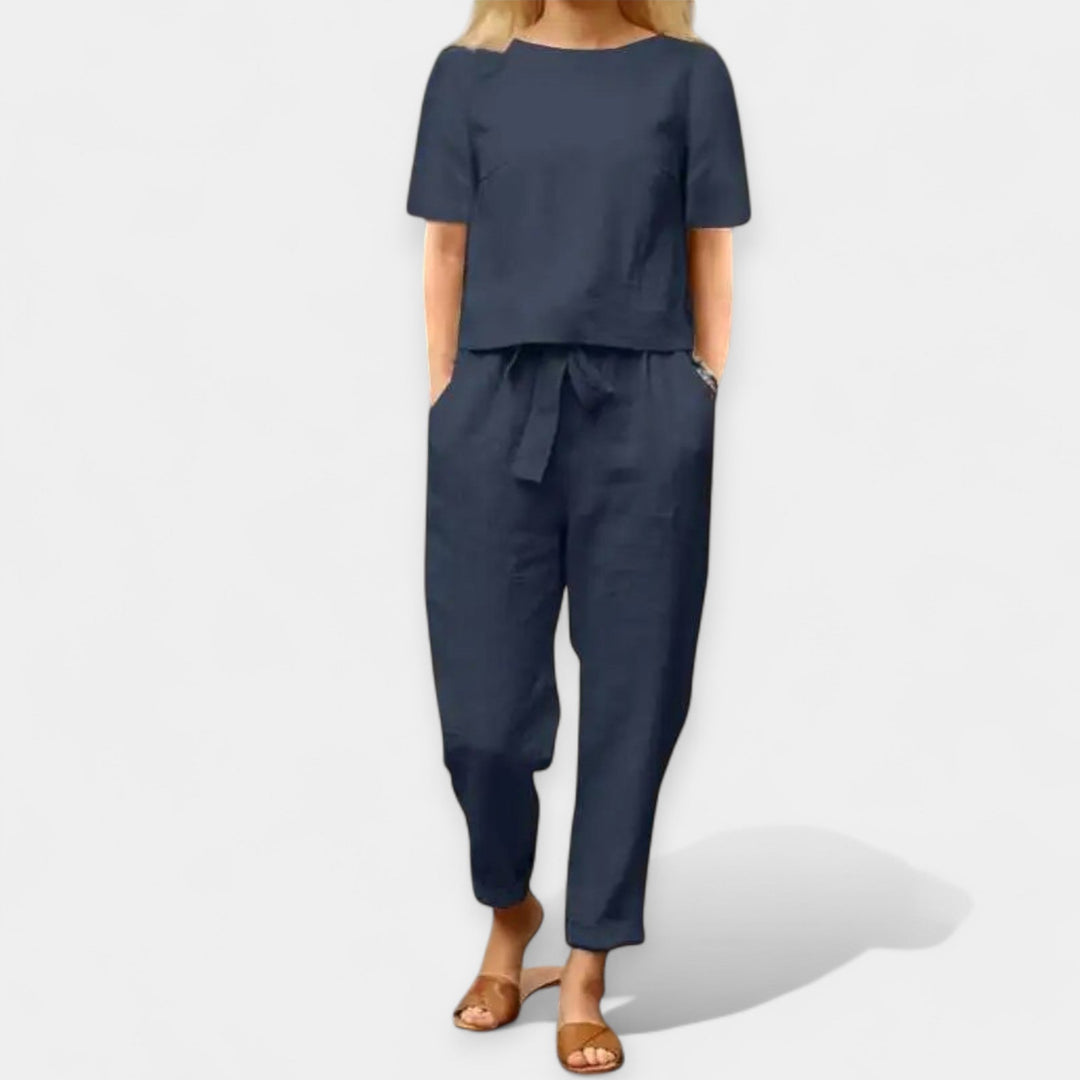 Kahevärviline õhuline komplekt mugavuseks.