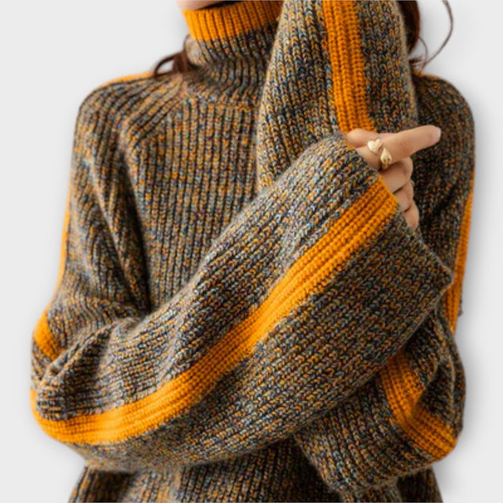 Breseis vintage rullkaelusega kampsun mugavuseks ja stiiliks.