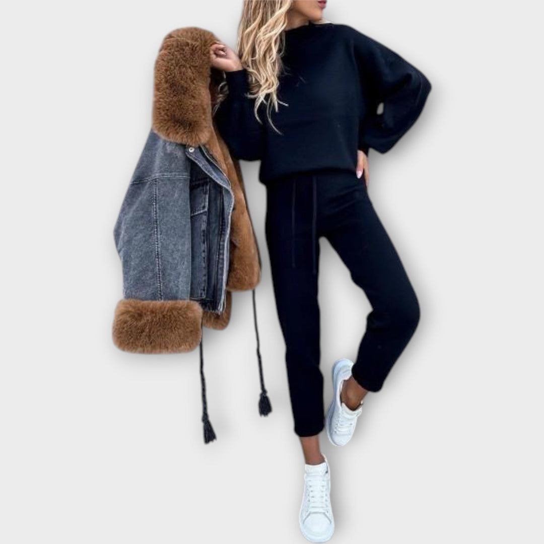 Mugav komplekt ajatu viimistlusega.