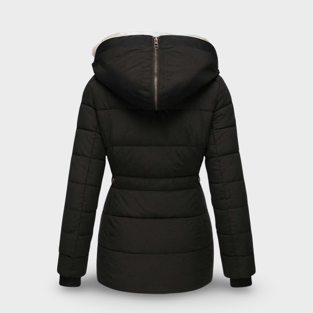 Kristi | Villase voodriga talvemantel