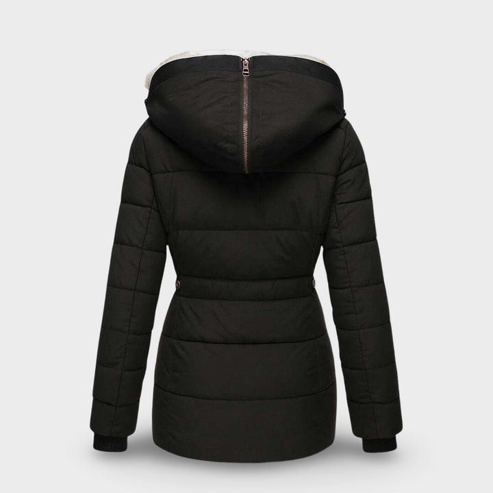 Kristi | Villase voodriga talvemantel