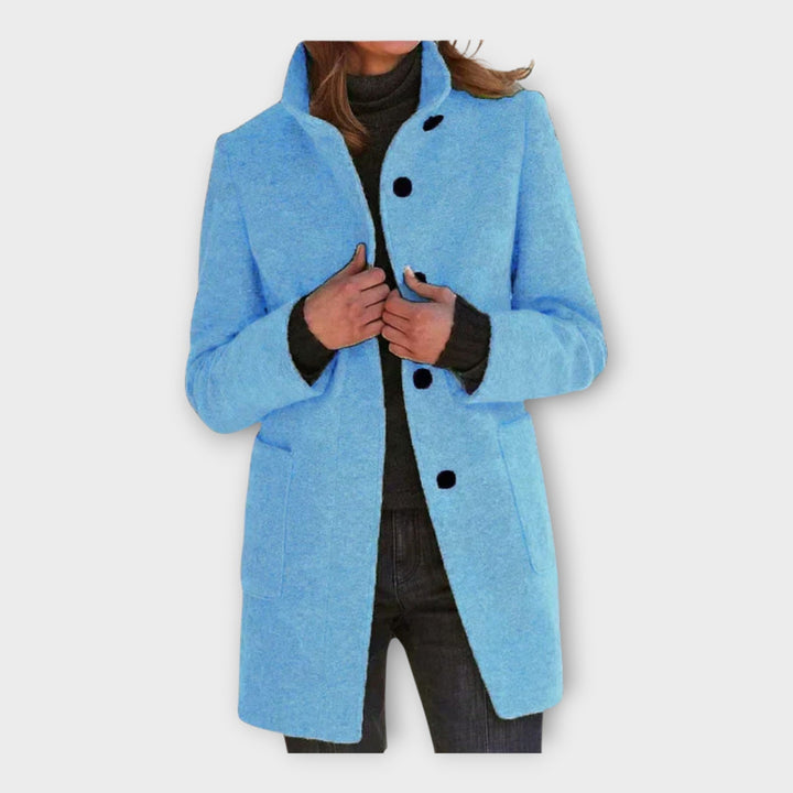 Elegantne mantel ajatu disainiga