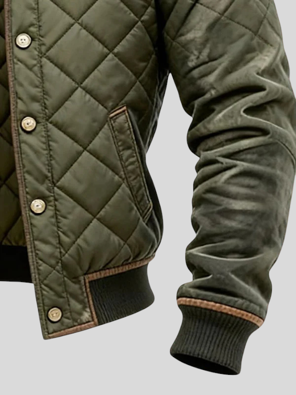 Alen tikitud jakk – stiilne ja ainulaadne valik.