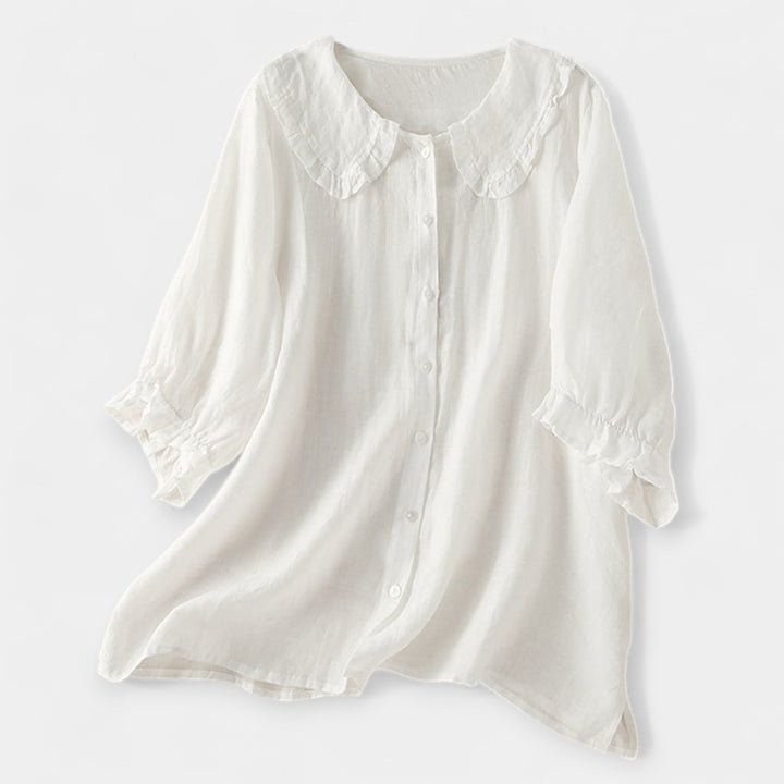 Volangidega särk elegantse kraega