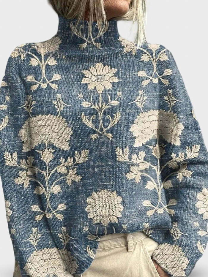 Ene | Soe ja Elegantne Kõrge Kaelusega Kampsun