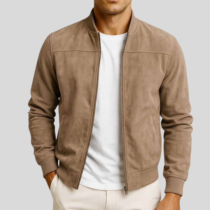 Domagoj klassikaline suede jakk – elegants ja mugavus.