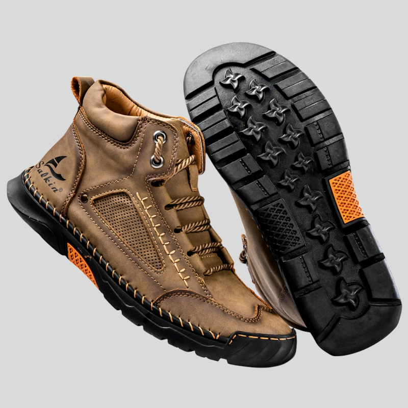 Moritz nahast kõrge nöörimisega tennisekingad