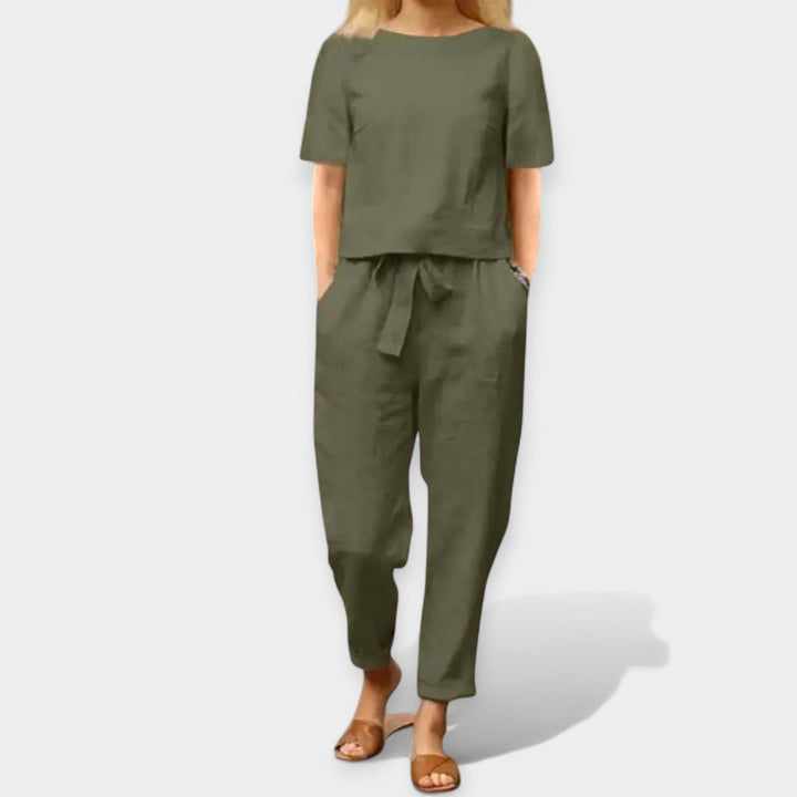 Kahevärviline õhuline komplekt mugavuseks.