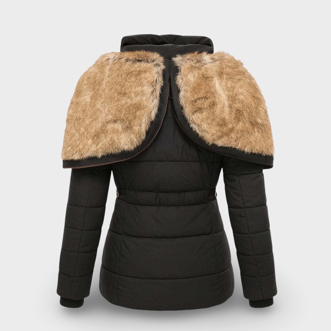 Kristi | Villase voodriga talvemantel