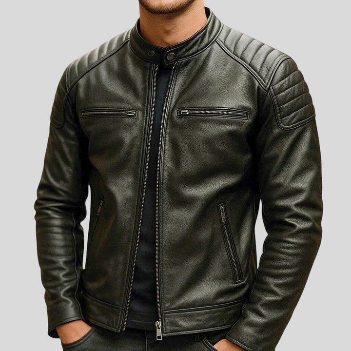 Samer premium nahkjakk - stiilne ja kvaliteetne valik.