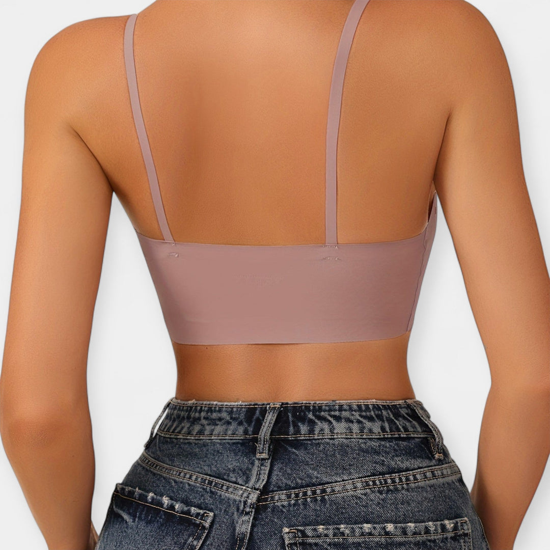 Juhtmevaba push-üles rinnahoidja mugavuseks ja toetuseks.