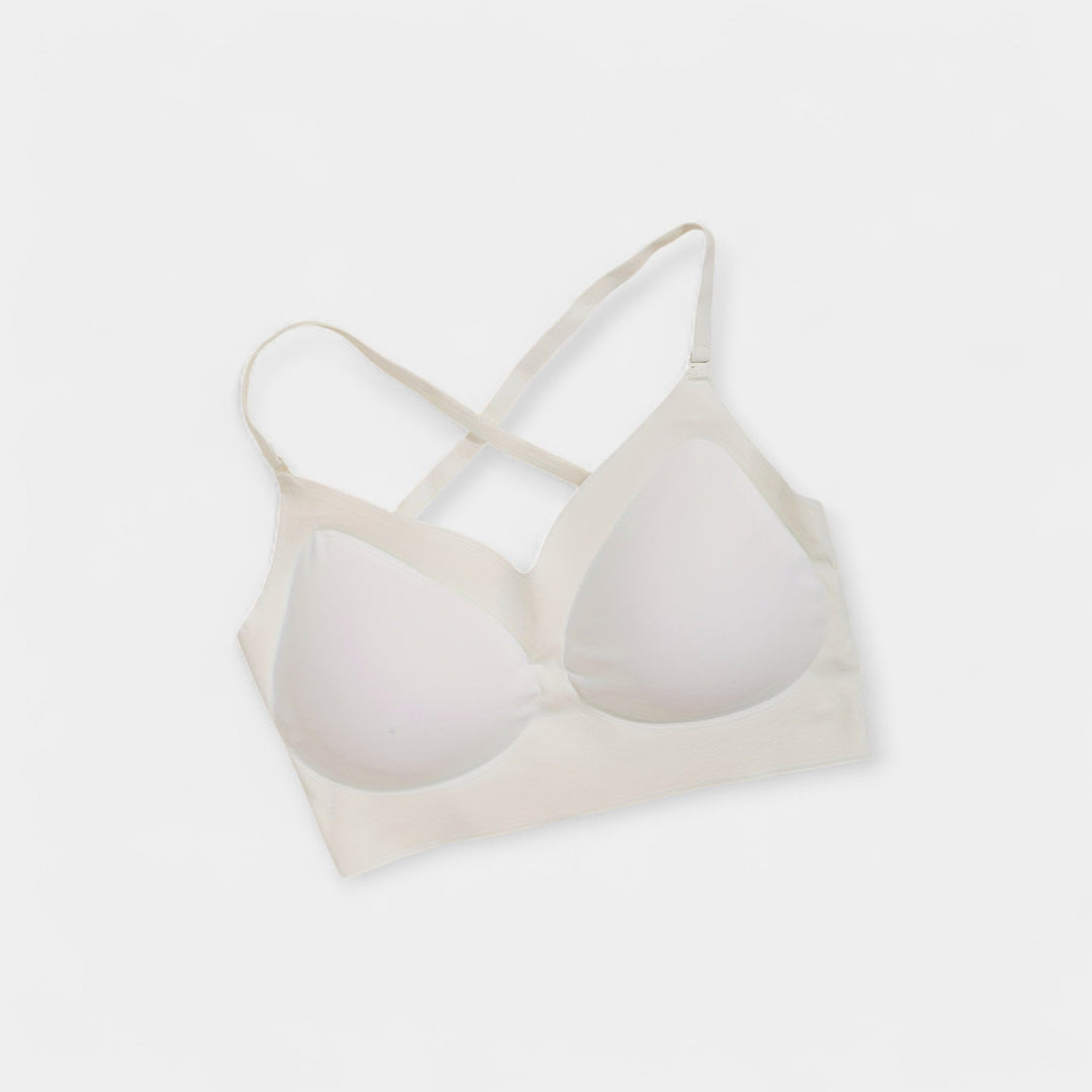 Juhtmevaba avatud seljaga rinnahoidja mugavuseks.