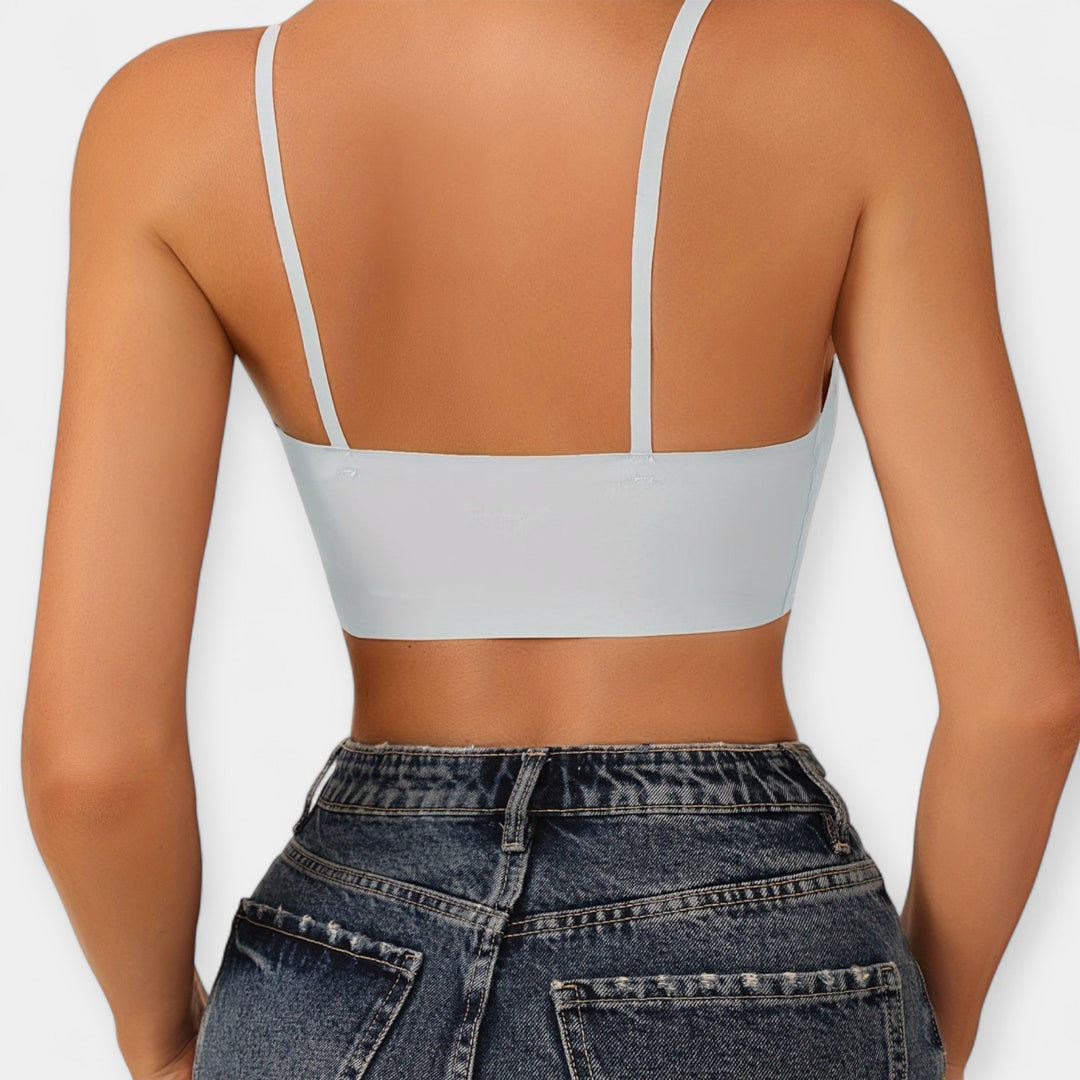 Juhtmevaba push-üles rinnahoidja mugavuseks ja toetuseks.