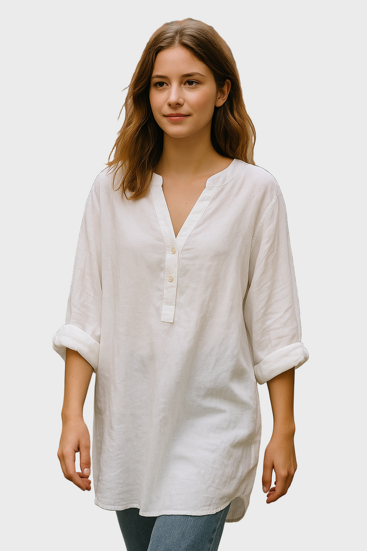 Valge elegantne komplekt – stiilne ja mugav valik.