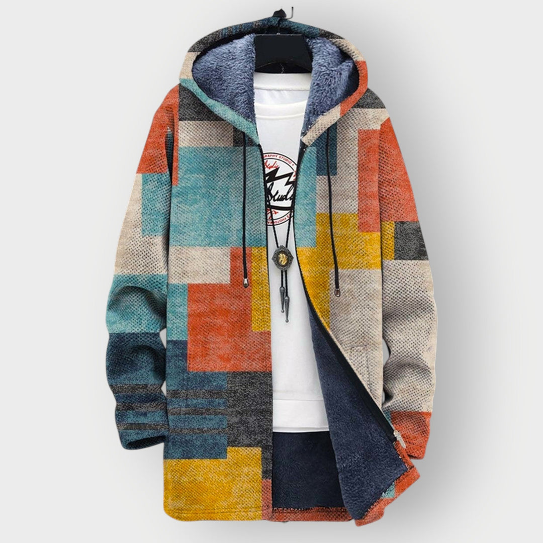 Marika | Luksuslik kardigan kunstilise inspiratsiooniga