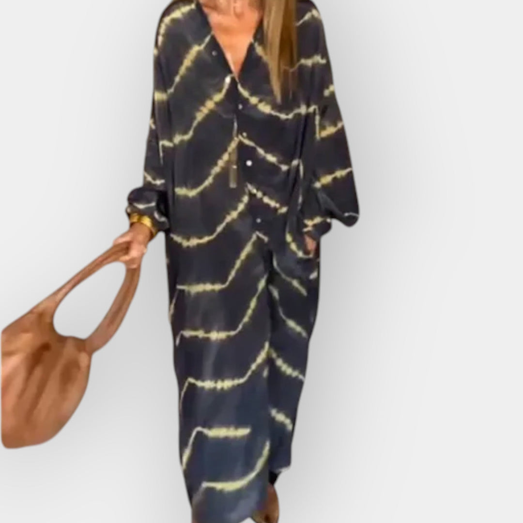 Boheemlaslik stiilne kleit, mugav ja trendikas valik.