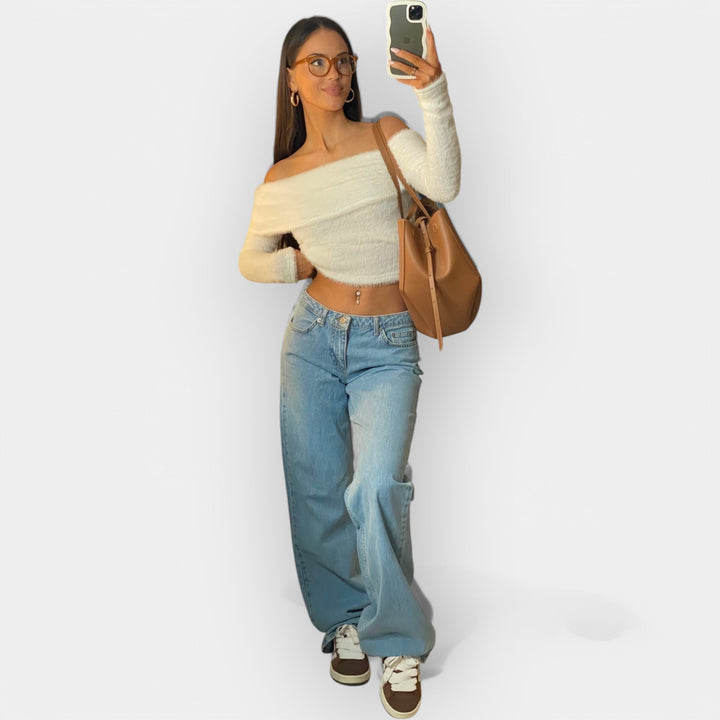 Madala vöökohaga teksad ja mugavus igapäevaks