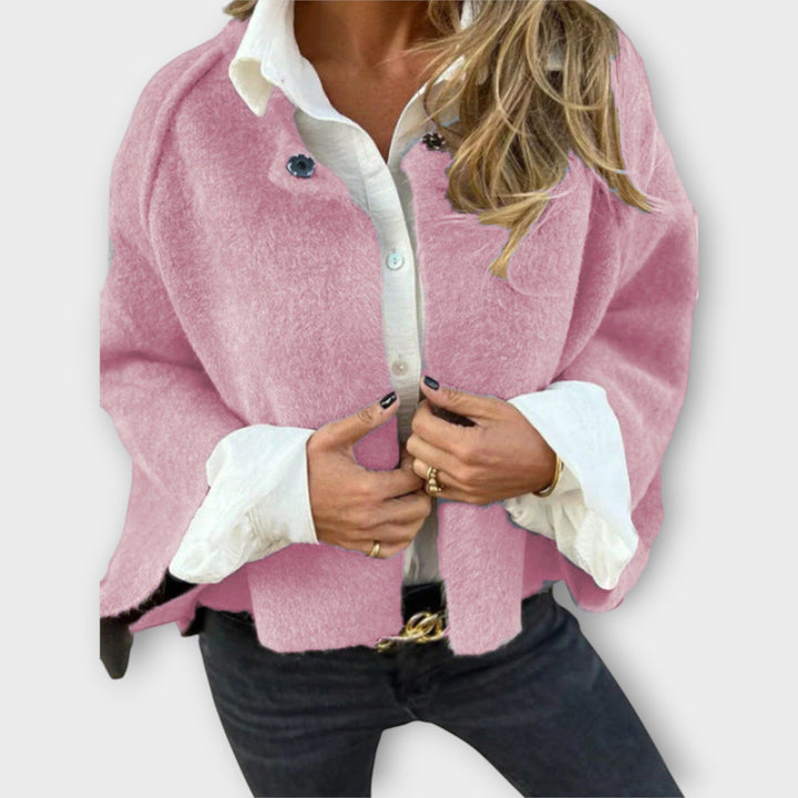 Elegantne minimalistliku disainiga kardigan