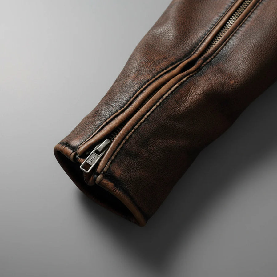 Samer premium nahkjakk - stiilne ja kvaliteetne valik.