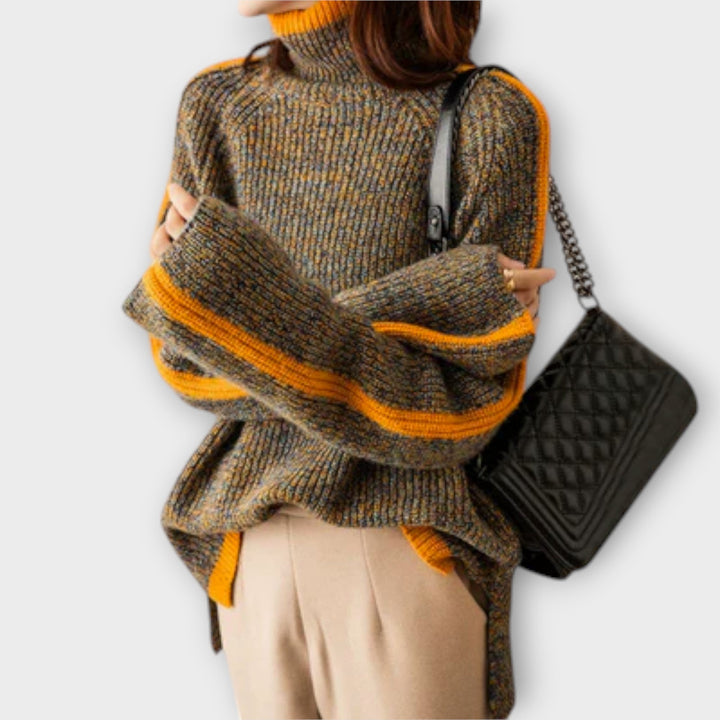 Breseis vintage rullkaelusega kampsun mugavuseks ja stiiliks.