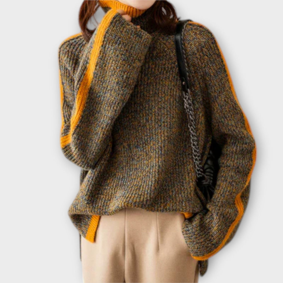 Breseis vintage rullkaelusega kampsun mugavuseks ja stiiliks.