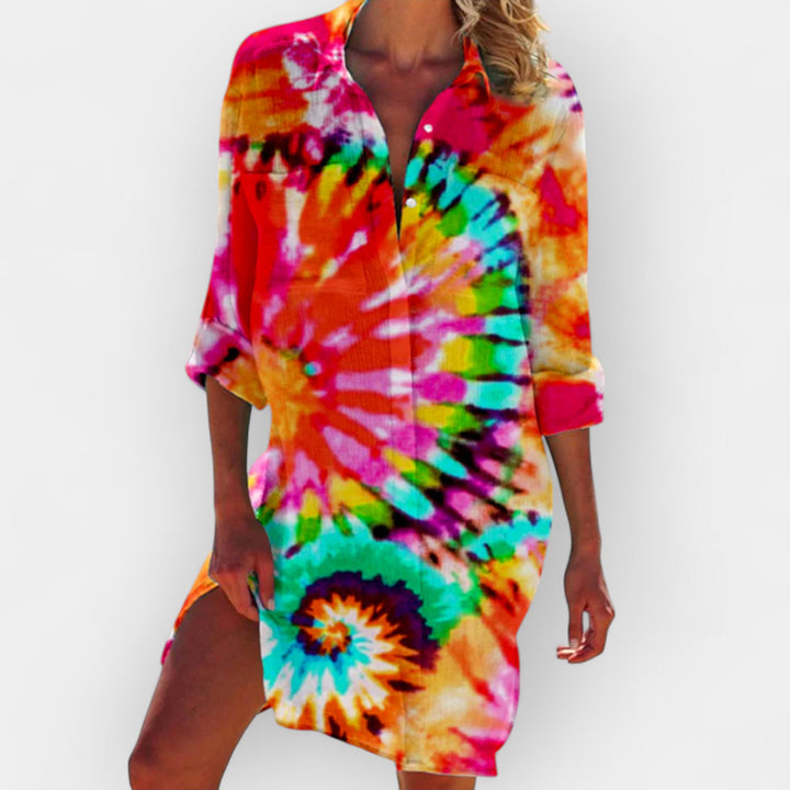 Elegantne kleit ajatu disainiga