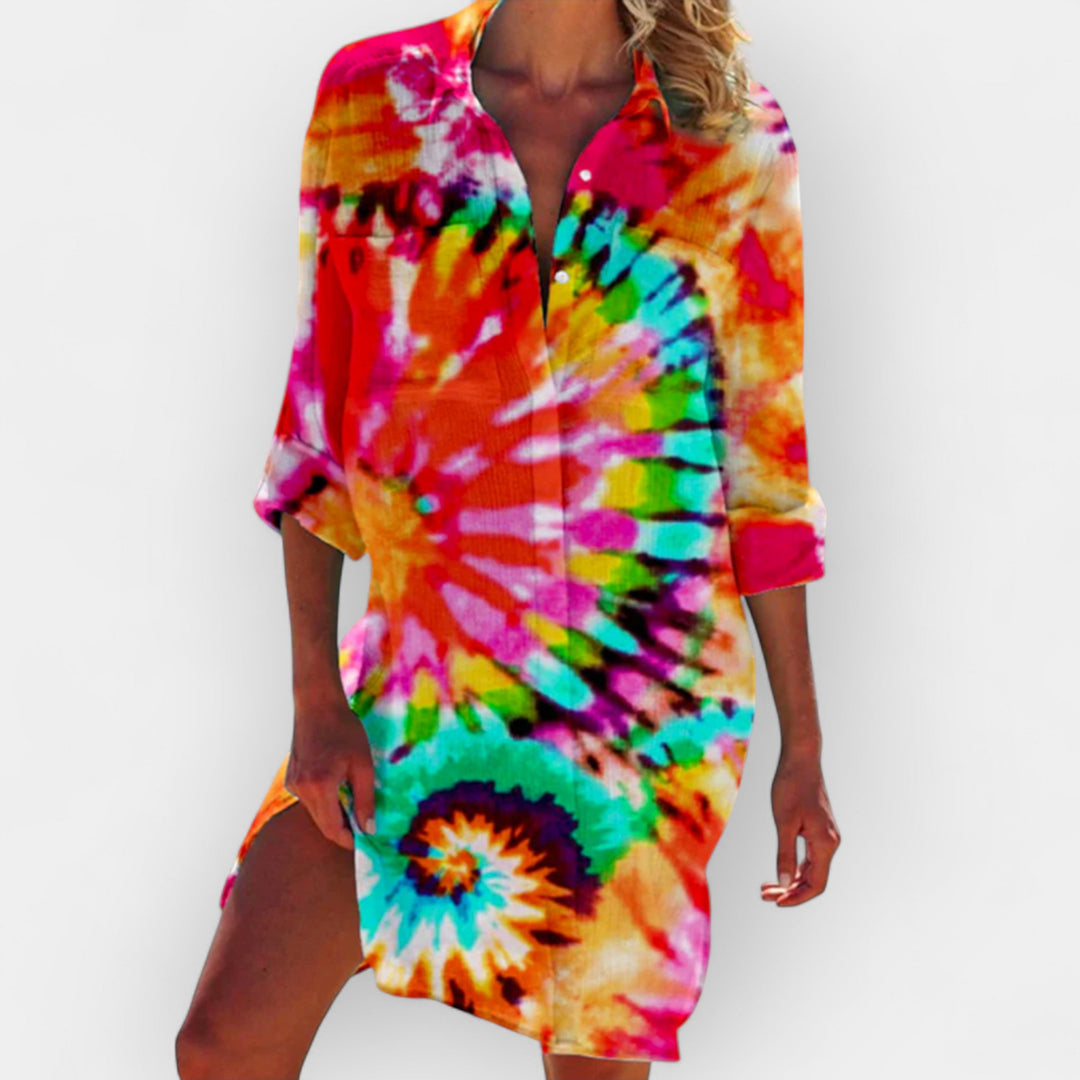 Elegantne kleit ajatu disainiga