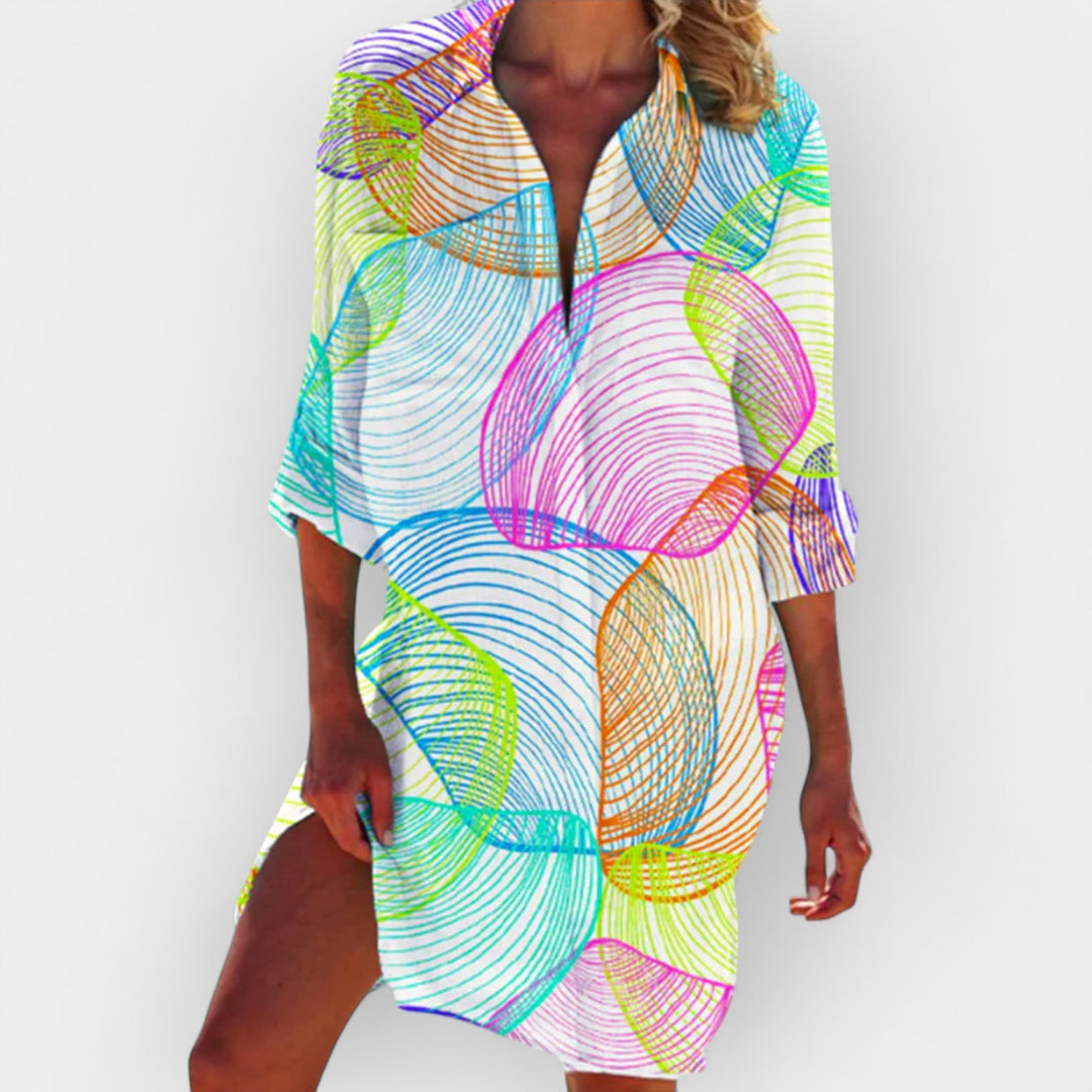 Elegantne kleit ajatu disainiga