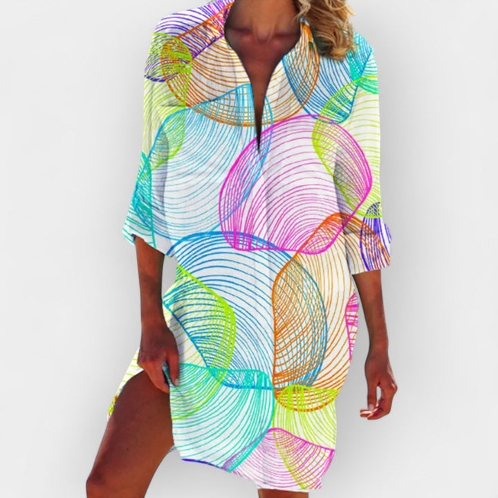 Elegantne kleit ajatu disainiga