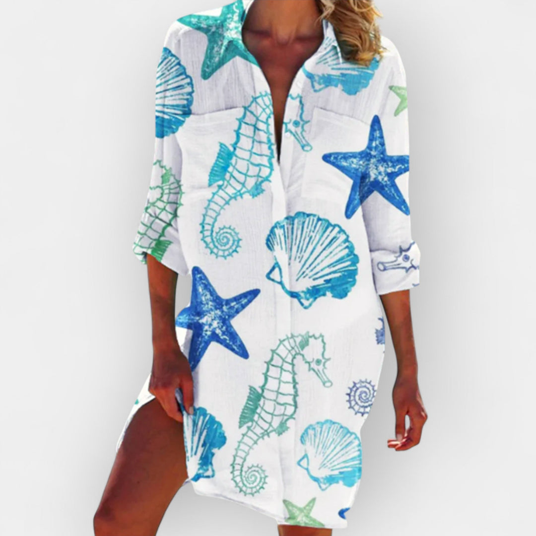 Elegantne kleit ajatu disainiga