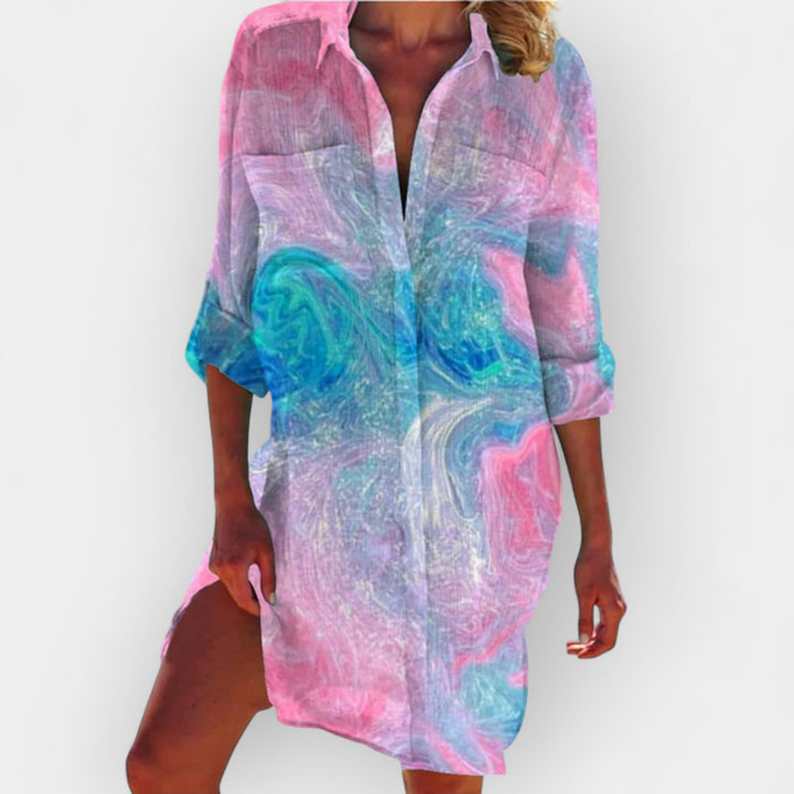 Elegantne kleit ajatu disainiga