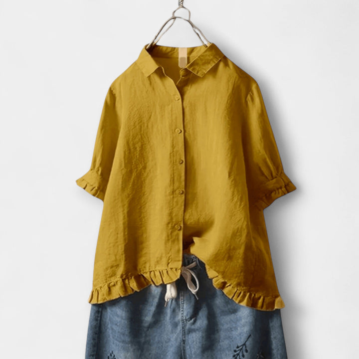 Elegantne suvine särk mugavuseks ja stiiliks.