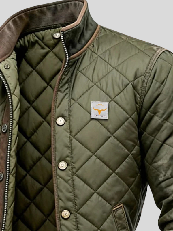 Alen tikitud jakk – stiilne ja ainulaadne valik.