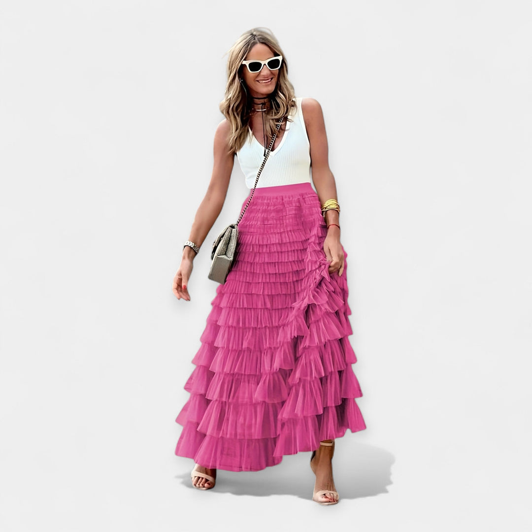 Boho seelik ainulaadse võrgu äärega