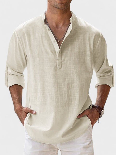 Aege meeste pikkade varrukatega särk mugavuseks.