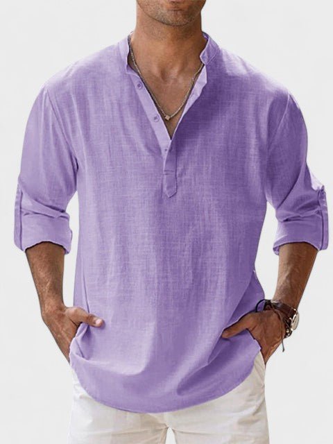 Aege meeste pikkade varrukatega särk mugavuseks.