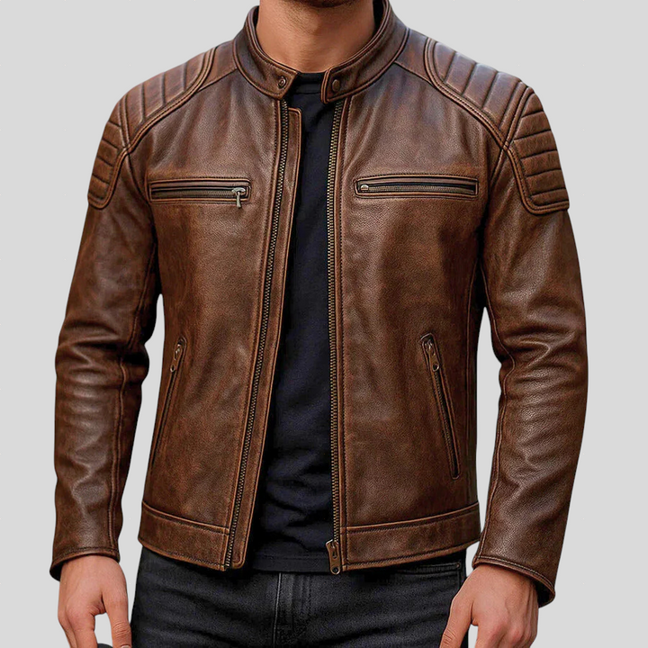 Samer premium nahkjakk - stiilne ja kvaliteetne valik.