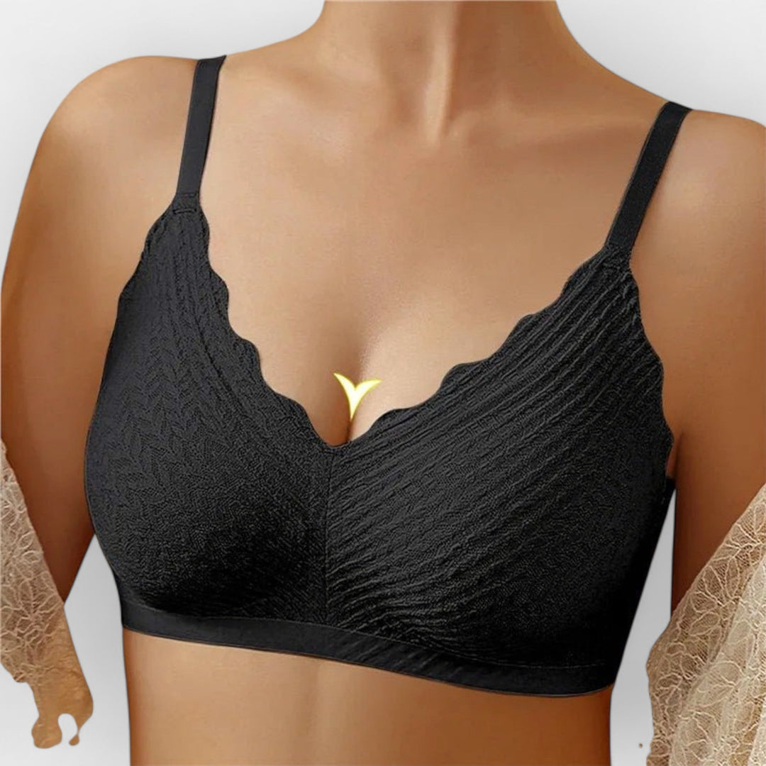 Juhtmevaba rinnahoidja mugavuse ja toetuse jaoks.