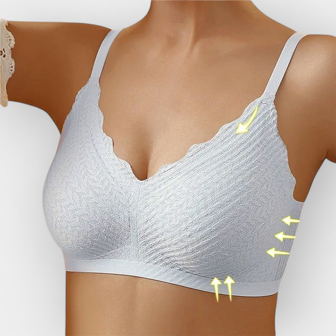 Juhtmevaba rinnahoidja mugavuse ja toetuse jaoks.