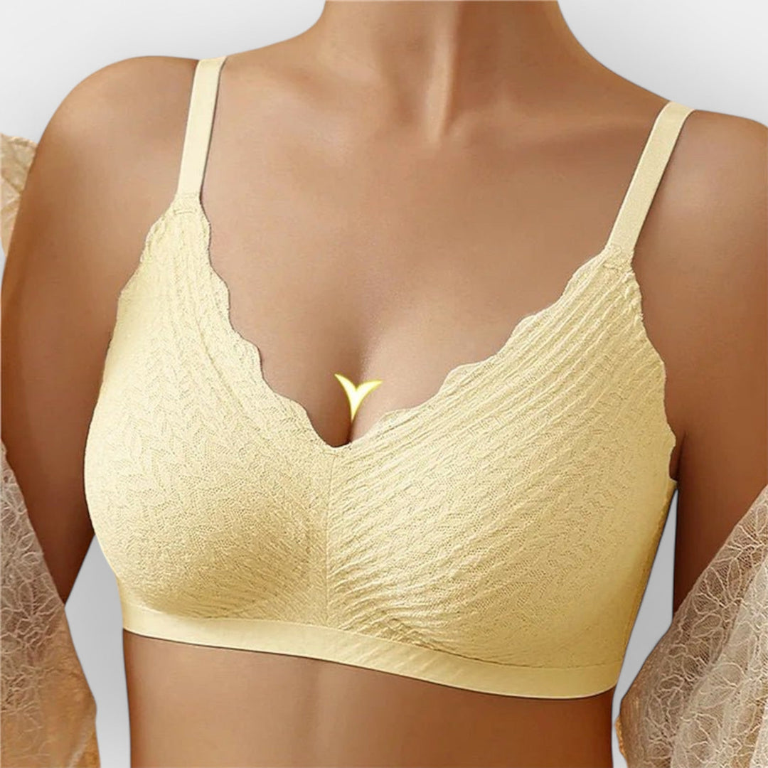 Juhtmevaba rinnahoidja mugavuse ja toetuse jaoks.