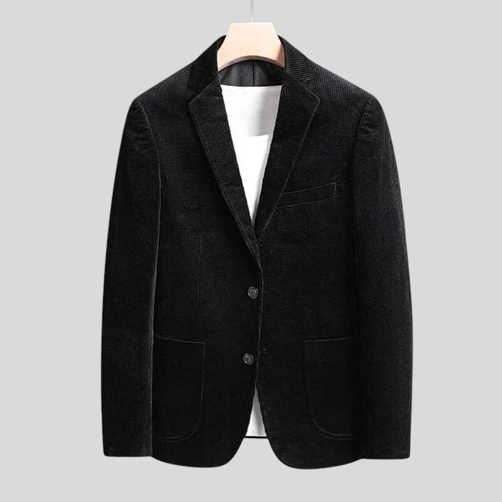 Charles ribbeline sametist sakk elegantseks stiiliks.