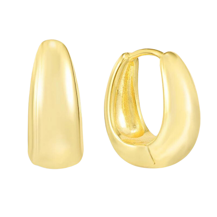 Rõngastega kõrvarõngad elegantse välimusega.