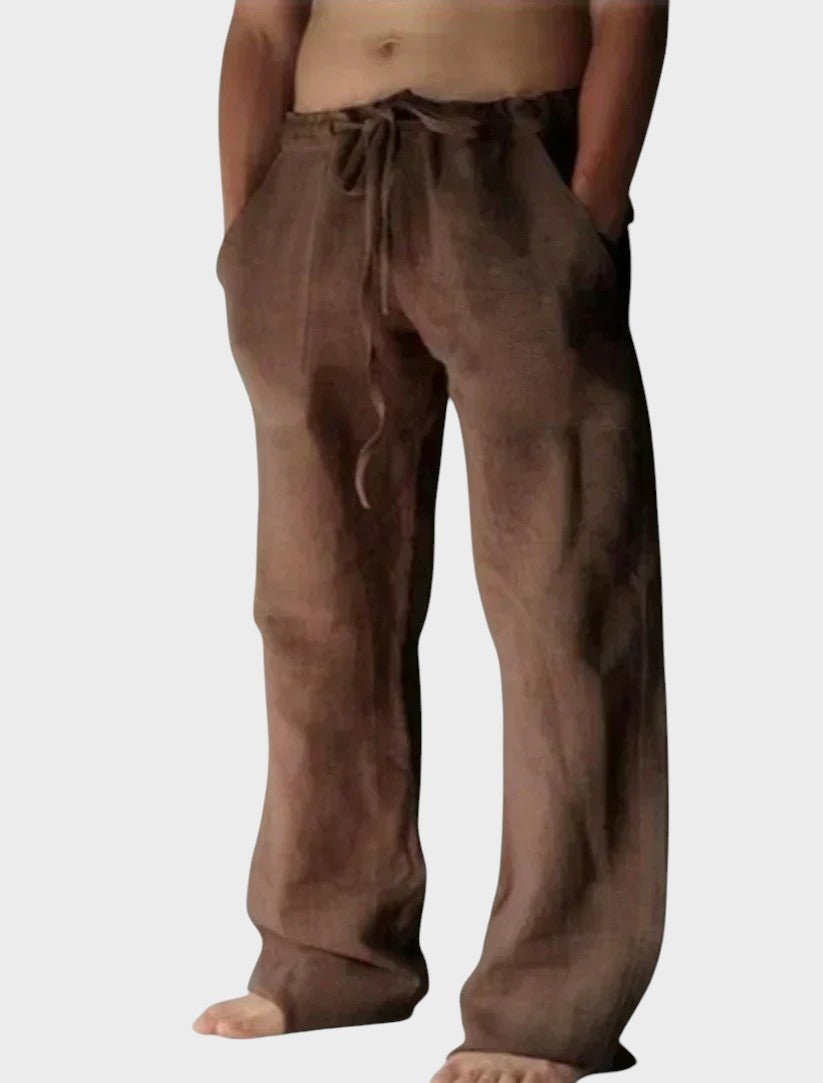 Brian lõdvad püksid mugavuse ja stiili jaoks.