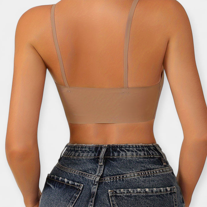 Juhtmevaba push-üles rinnahoidja mugavuseks ja toetuseks.