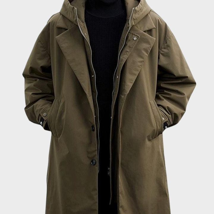 Dag pikk jakk mugavuse ja stiili jaoks.