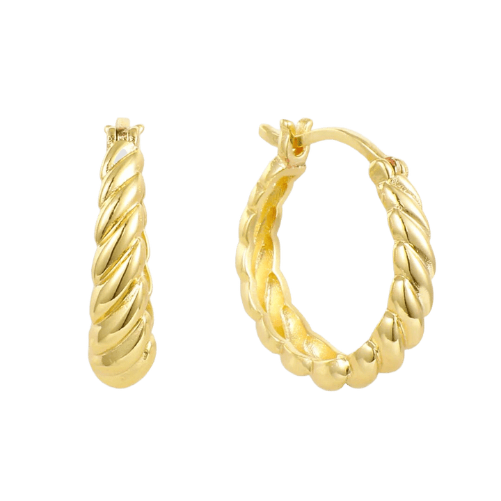 Keeratud kõrvalrõngad – stiilne ja ainulaadne aksessuaar.